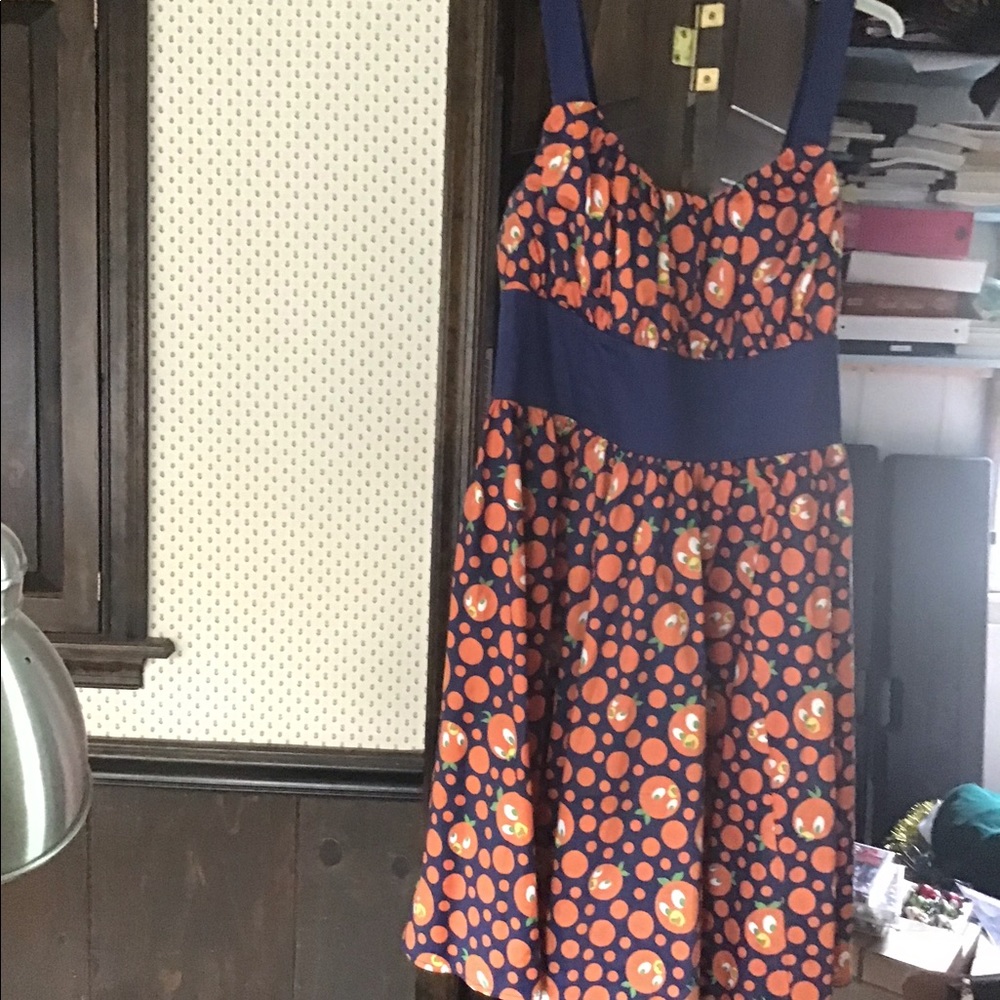 Disney Orange bird dress 1X
